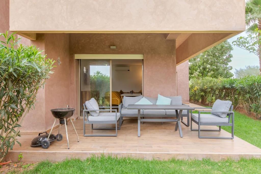 Residence Golfique Pj, Jardin, Piscine Marrakesh Exterior foto
